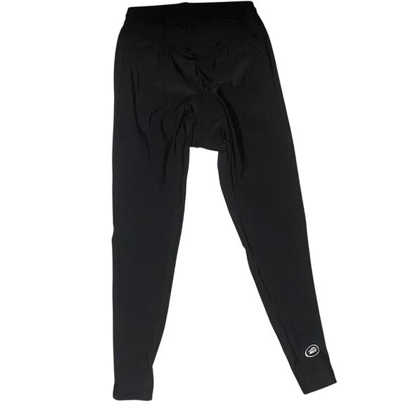 Performance Cycling Pants Women’s Size L Black Padded Leggings Stretch - Picture 1 of 7